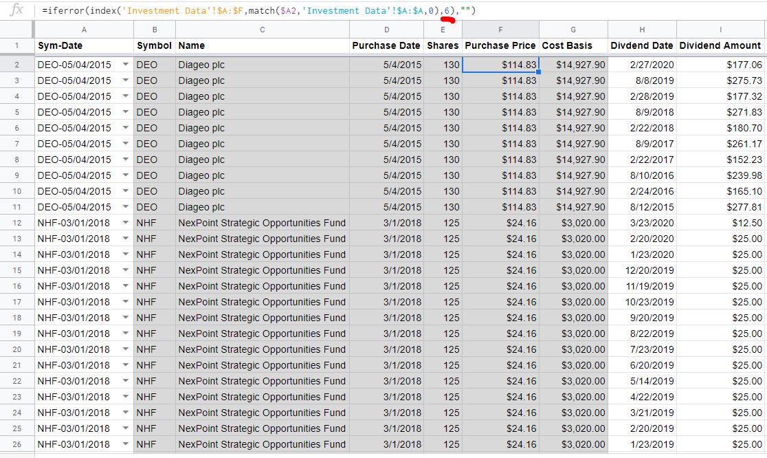 Create an Amazing Dividend Tracking Spreadsheet (Excel) Invest Some Money